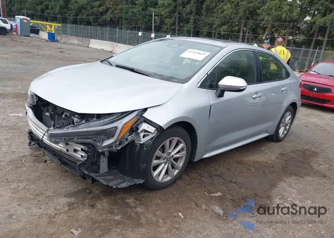 2023 Toyota Corolla Hybrid Xle из США, поврежденный, VIN JTDBCMFE1PJ010020